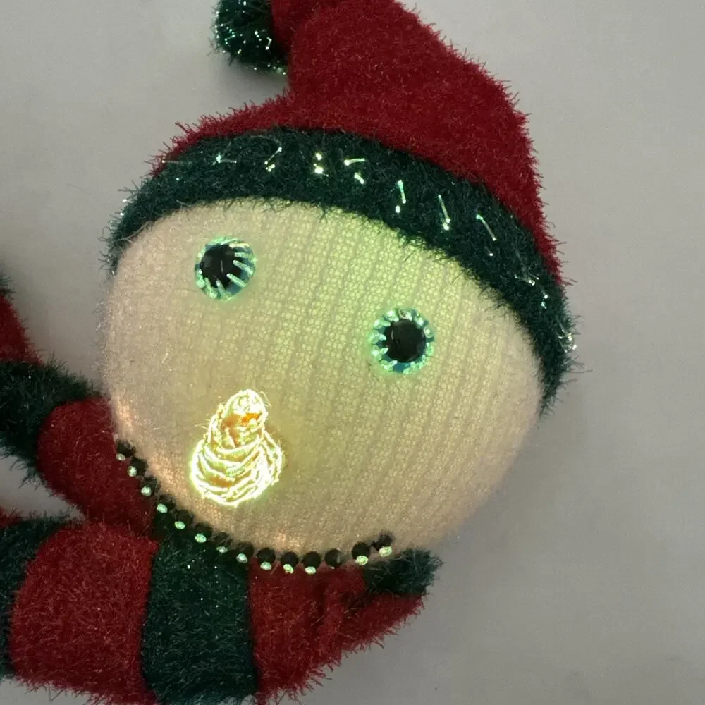 Kurt Adler Fiber Optic 7” Color Changing Christmas Snowman Head EXTRA Bulb